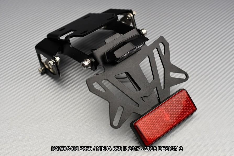 Support de plaque KAWASAKI Z650 / NINJA 650 R 2017 - 2026, Enlèvement ou Envoi, Neuf
