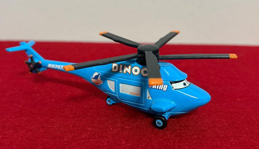 DISNEY CARS Dinoco Helicopter DieCast, Enlèvement ou Envoi, Neuf, Autres types