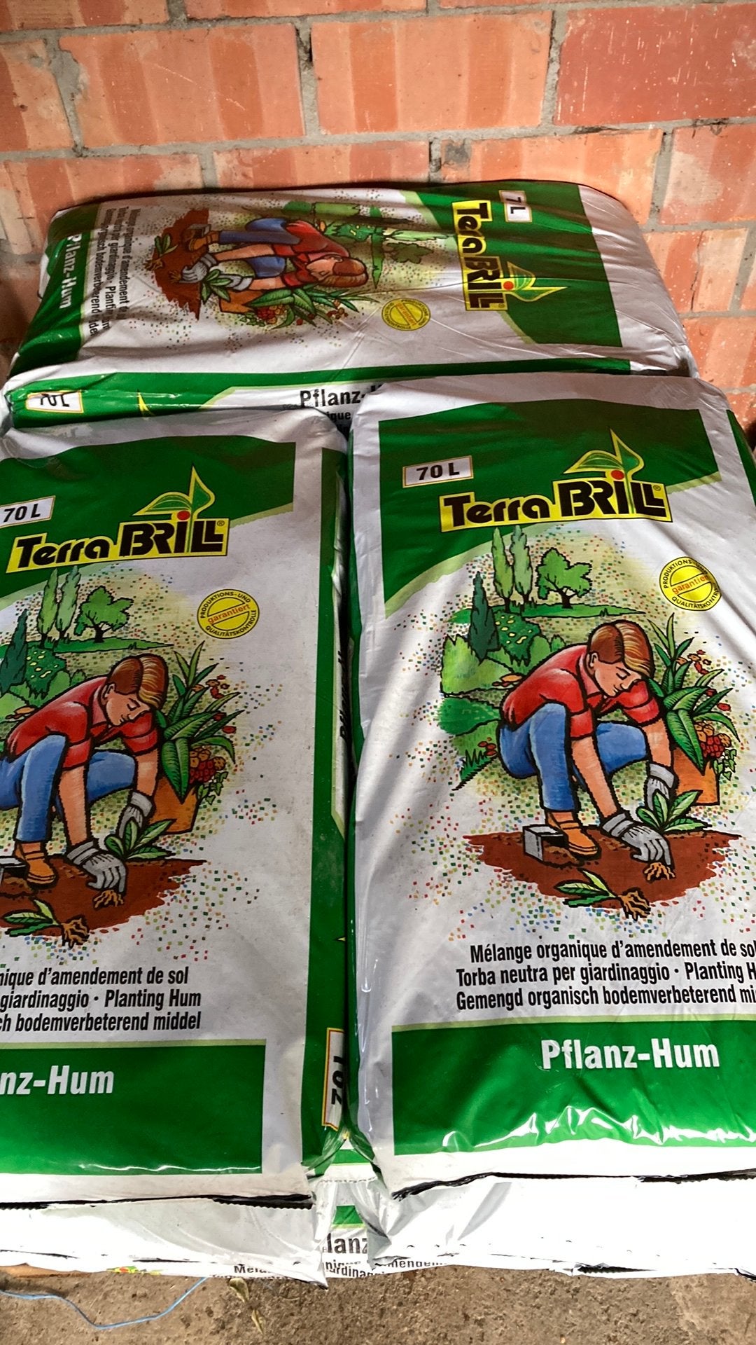 Potgrond 70L, Ophalen, Potgrond