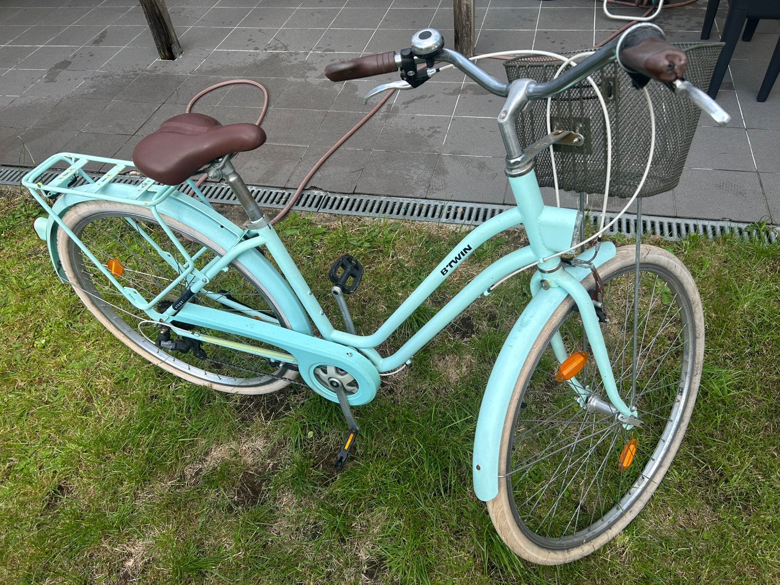 Dames fiets, Fietsen en Brommers, Gebruikt, Velgrem, Versnellingen, Ophalen