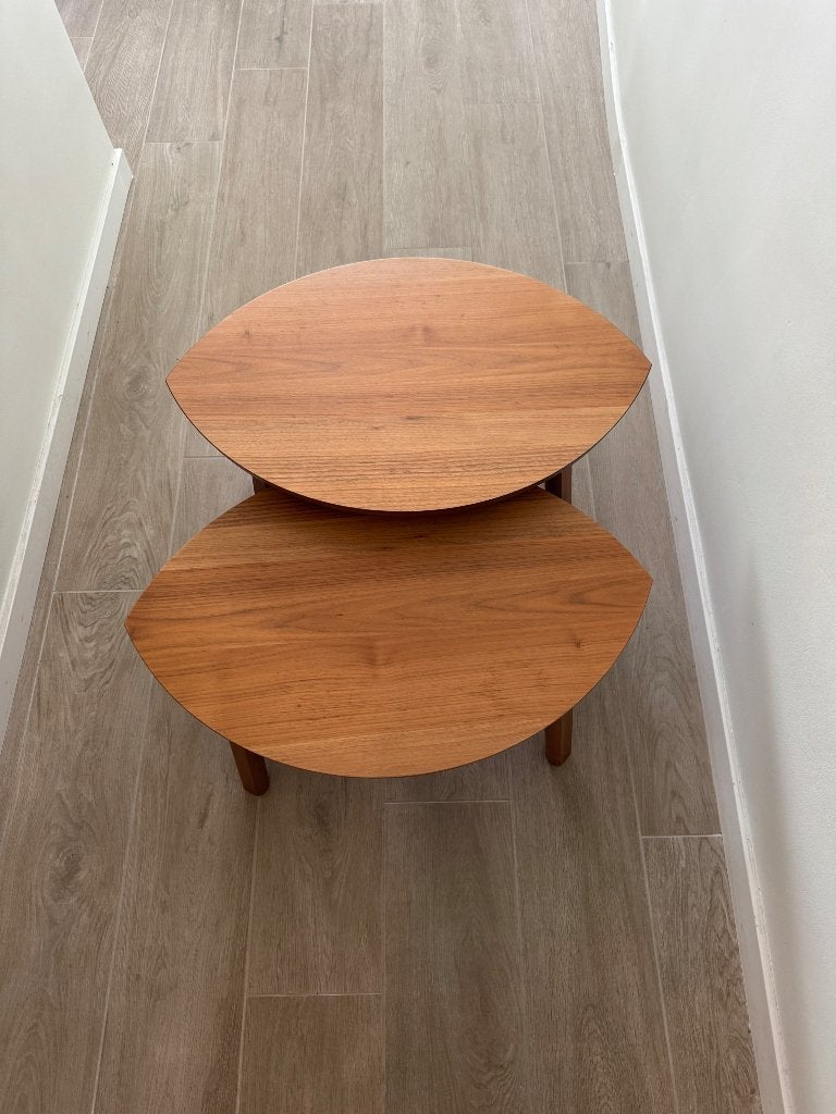 Ikea set salontafel hout, Ophalen, Minder dan 50 cm, 50 tot 100 cm, Zo goed als nieuw