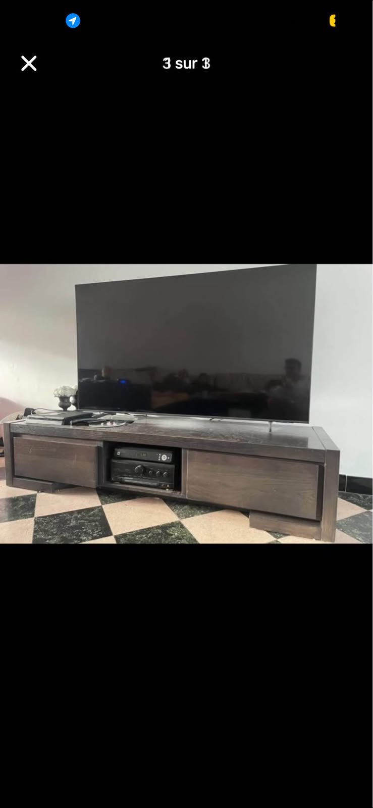 Meuble TV à vendre, Maison & Meubles, Armoires | Mobilier de télévision, Enlèvement, Comme neuf