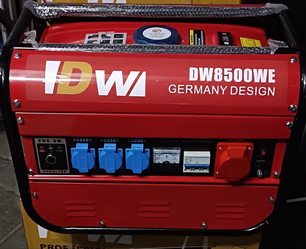 Generator IDW  S8500W
 Germany
Silent, Doe-het-zelf en Bouw, Ophalen