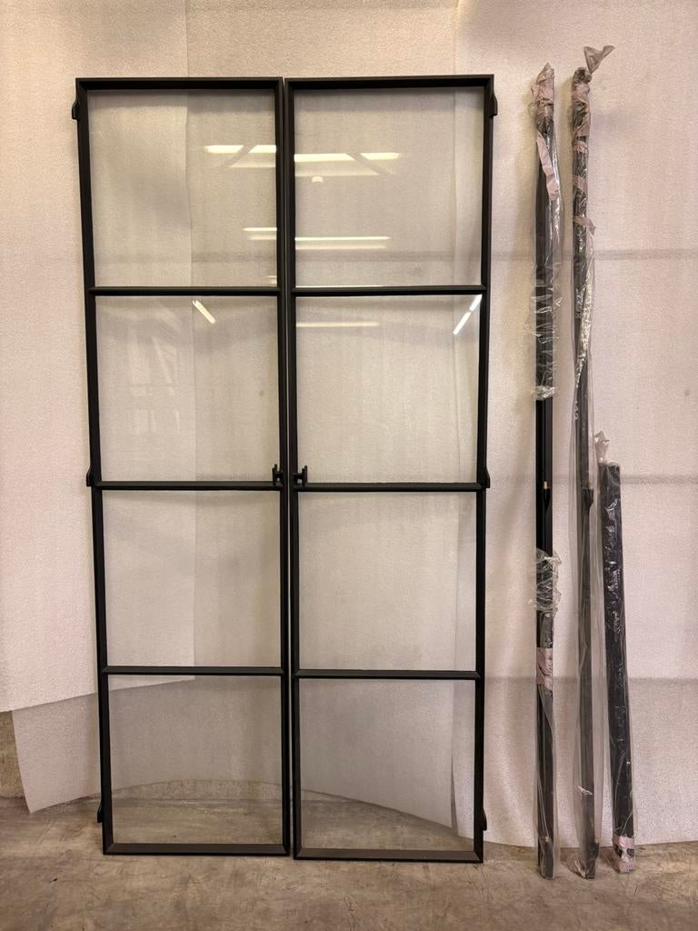 Smeedijzer dubbele sfeerdeur, Ophalen, Zo goed als nieuw