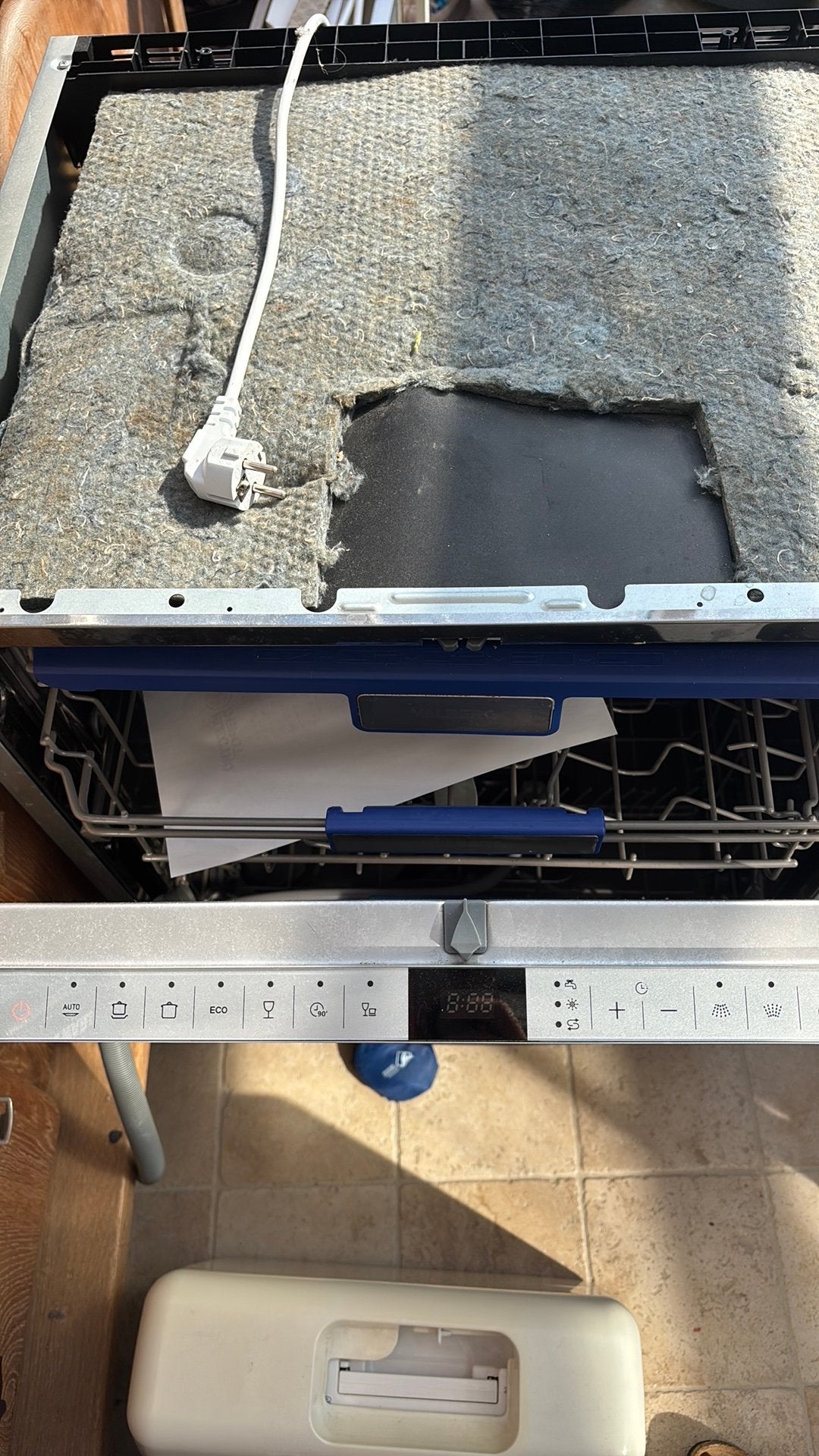 Valberg vaatwasser fbi 14s42c, Ophalen, Gebruikt, Inbouw, 45 tot 60 cm