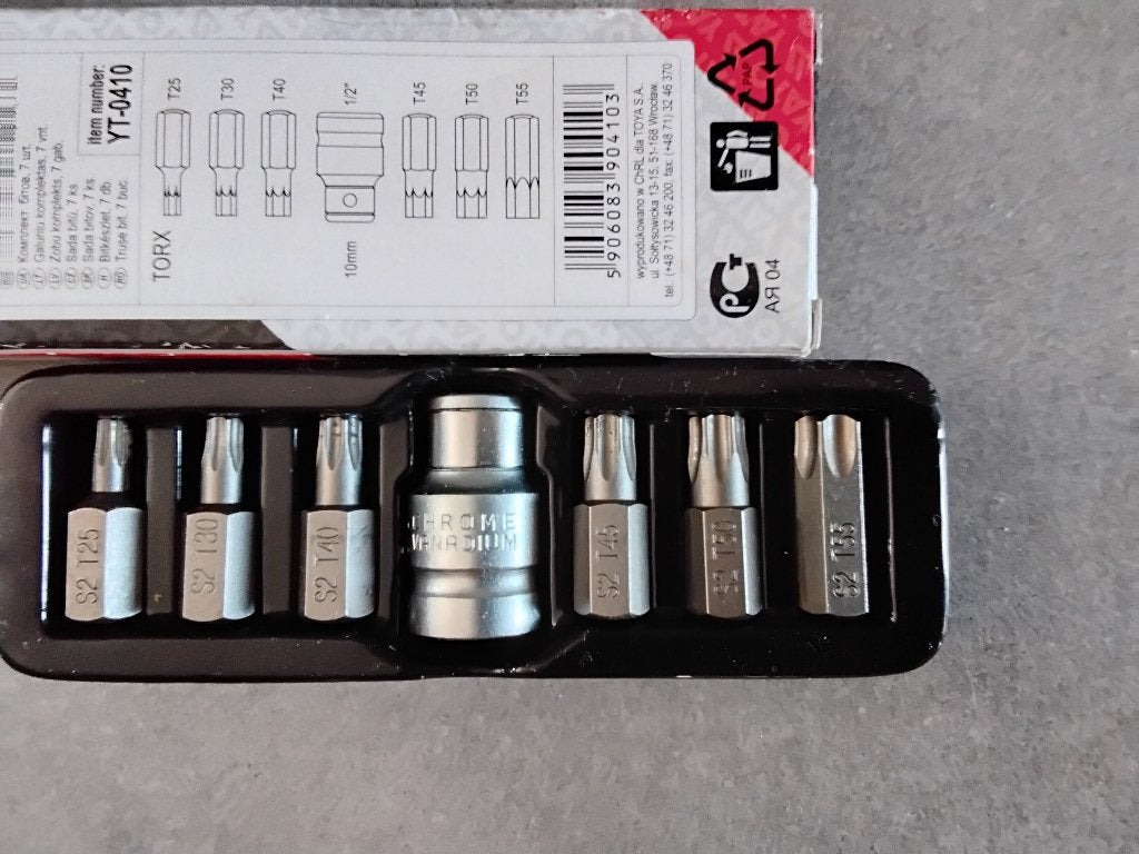 ⭐️Embout Torx grandes tailles⭐️, Bricolage & Construction, Quincaillerie & Fixations, Enlèvement ou Envoi, Comme neuf, Vis
