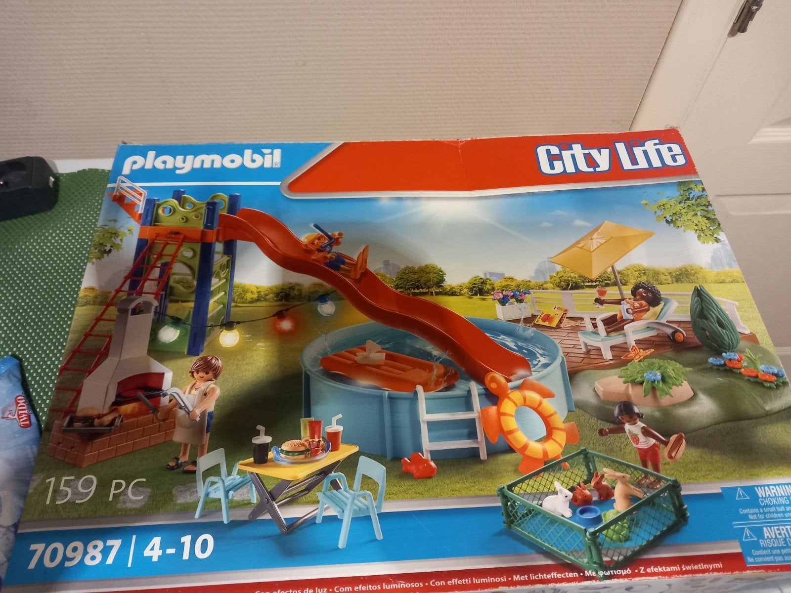 relaxplaats met zwembad playmobil., Kinderen en Baby's, Ophalen