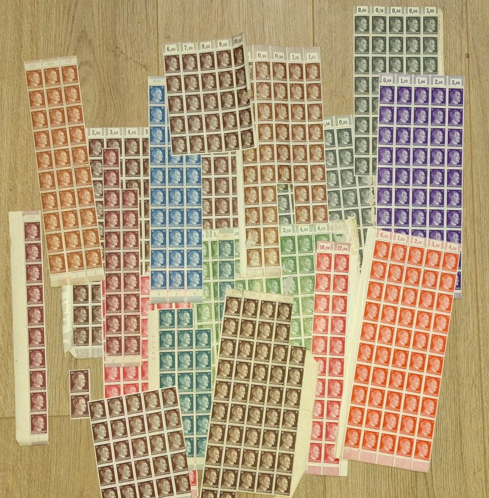 500 POSTZEGELS Deutsches Reich Pfennig HITLER DUITSLAND, Postzegels en Munten, Ophalen of Verzenden, Duitse Keizerrijk, Postfris