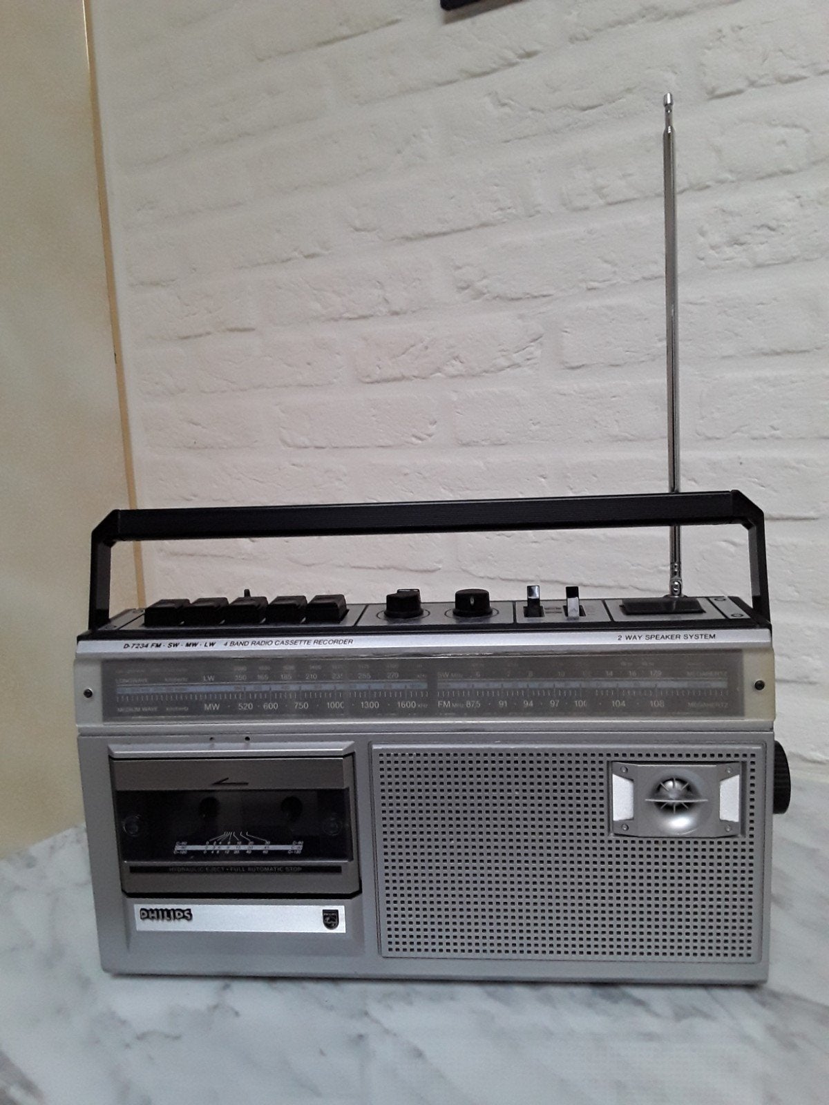 Vintage Radio ,,PHILIPS,,, TV, Hi-fi & Vidéo, Enlèvement, Radio
