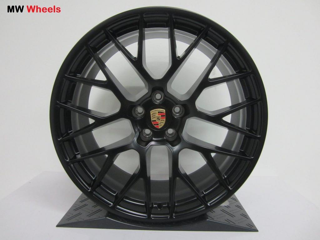 Originele Porsche Macan 20 inch velgen RS Spyder zwart nieuw, Auto-onderdelen, Gebruikt, Velg(en), -, -