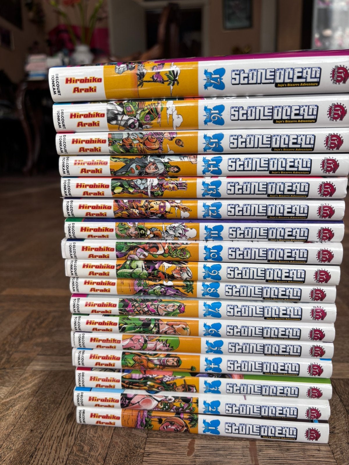 Manga Jojo’s bizarre adventure stone ocean 1-17, Livres, Enlèvement ou Envoi, Utilisé