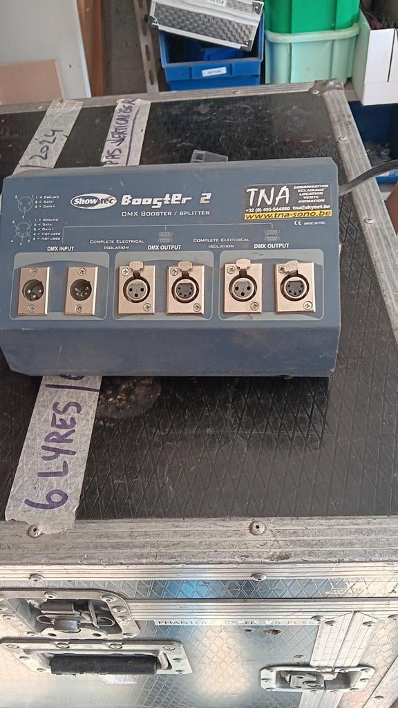 Showtec DMX Booster 2, Muziek en Instrumenten