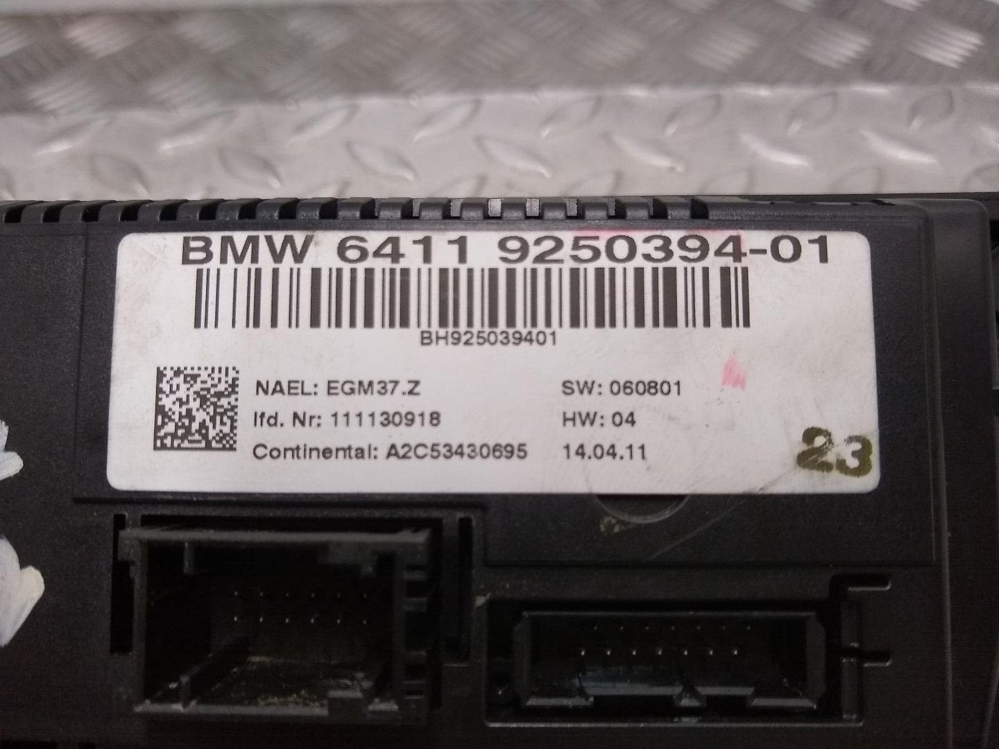 BMW 3 SERIES KACHEL BEDIENINGSPANEEL 2011, Ophalen of Verzenden, Gebruikt, ARN erkend