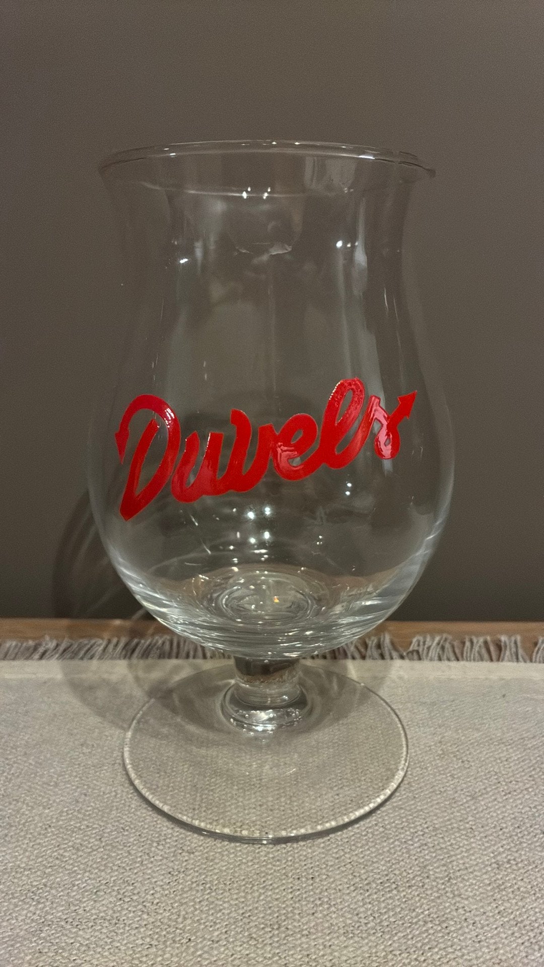 Verre Duvel, Collections, Enlèvement ou Envoi, Comme neuf, Verre ou Verres, Duvel