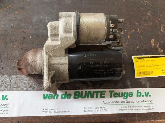 Démarreur d'un Opel Meriva, -, Opel, 3 mois de garantie, Utilisé