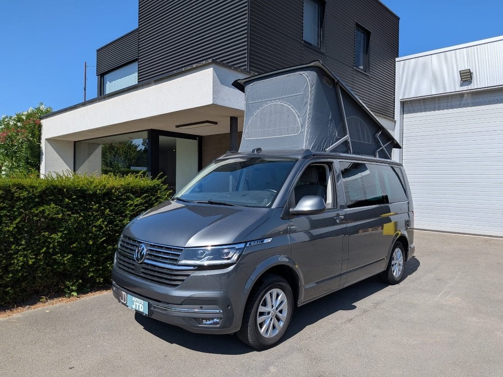 Volkswagen T6 California Ocean 150 PK DSG 2021 69000 km, Jusqu'à 4, Siège standard, Volkswagen, Jusqu'à 5 mètres