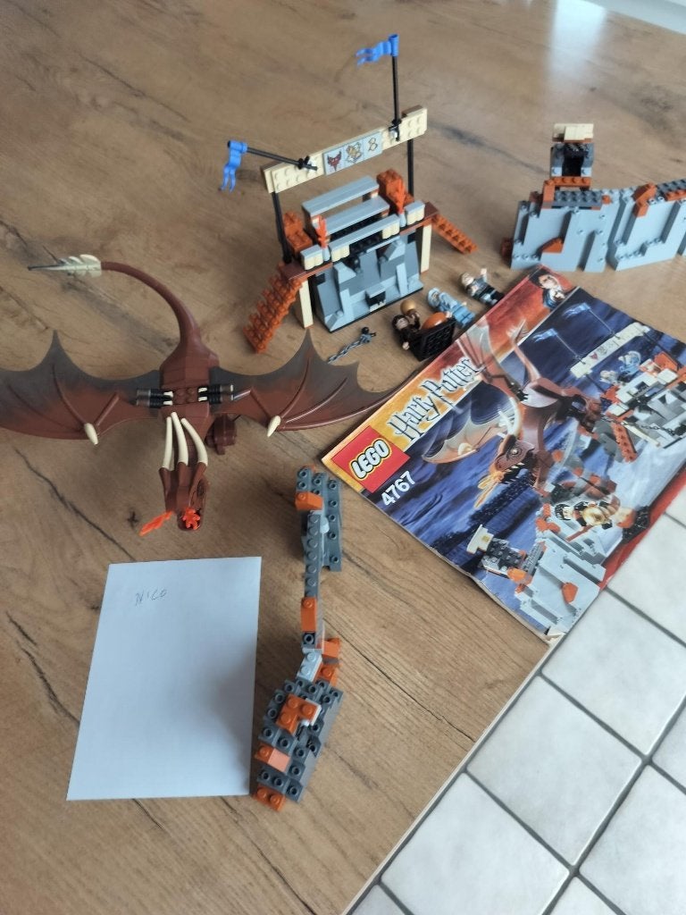 lego 4767 harry and the hungarian horntail, Ophalen of Verzenden, Lego