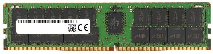 64GB 2Rx4 PC4-2666V DDR4-2666 Registered ECC Micron, Computers en Software, RAM geheugen