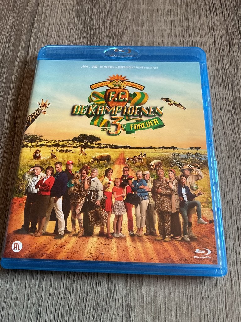 FC De Kampioenen 3 Forever, Cd's en Dvd's, Alle leeftijden, Nederlands, Zo goed als nieuw, Blu-ray