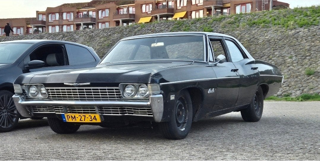 1968 bel air sedan achterraam, Te koop