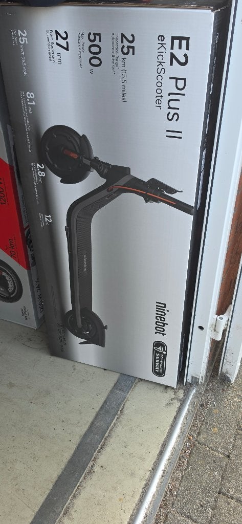 Segway ninebot E2 plus II, Ophalen, Zo goed als nieuw, Kickbike, Ninebot