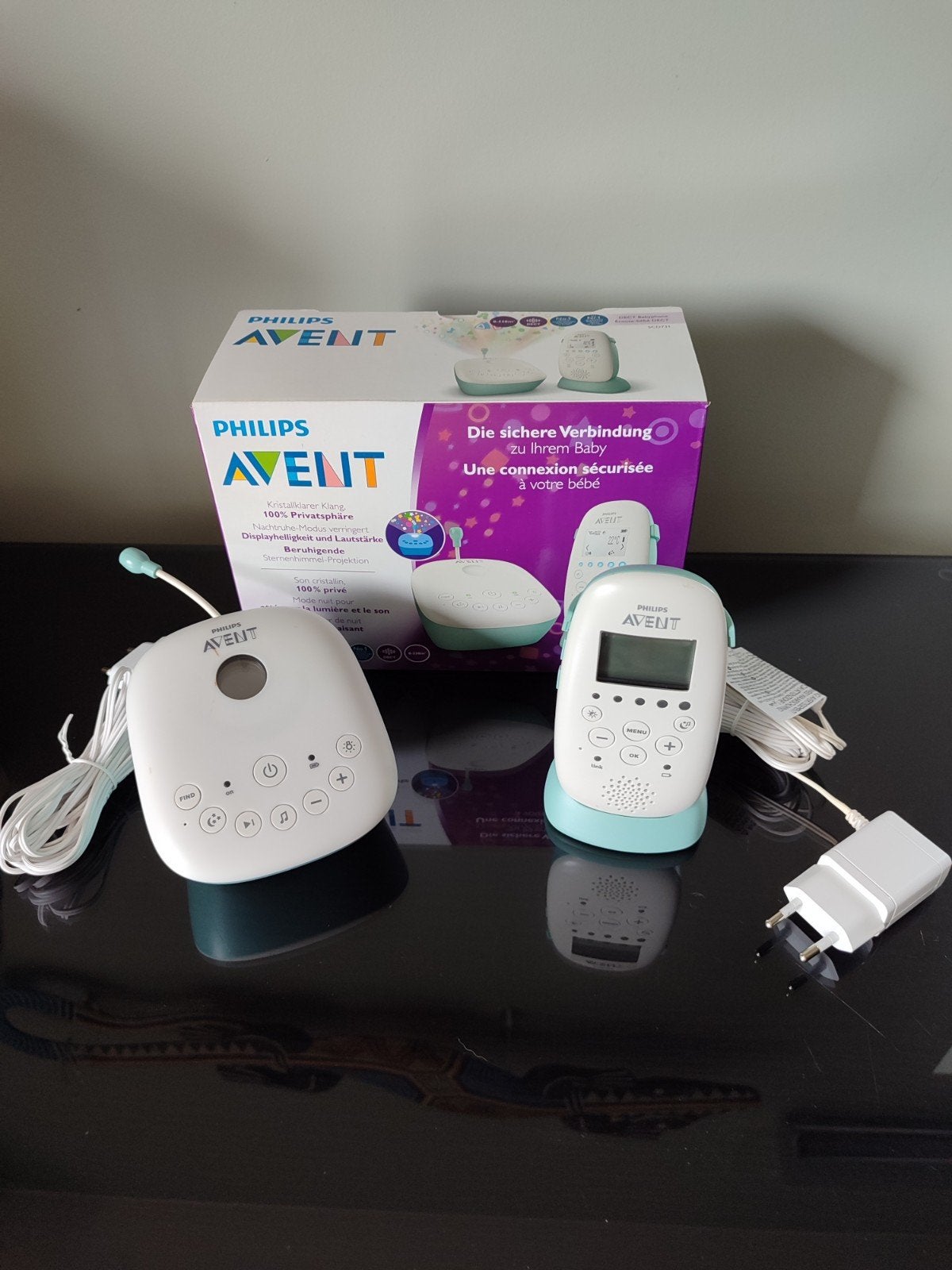 Babyphone Philips Avent, Kinderen en Baby's, Babyfoons, Ophalen, Gebruikt, 250 meter of meer, Terugspreekfunctie