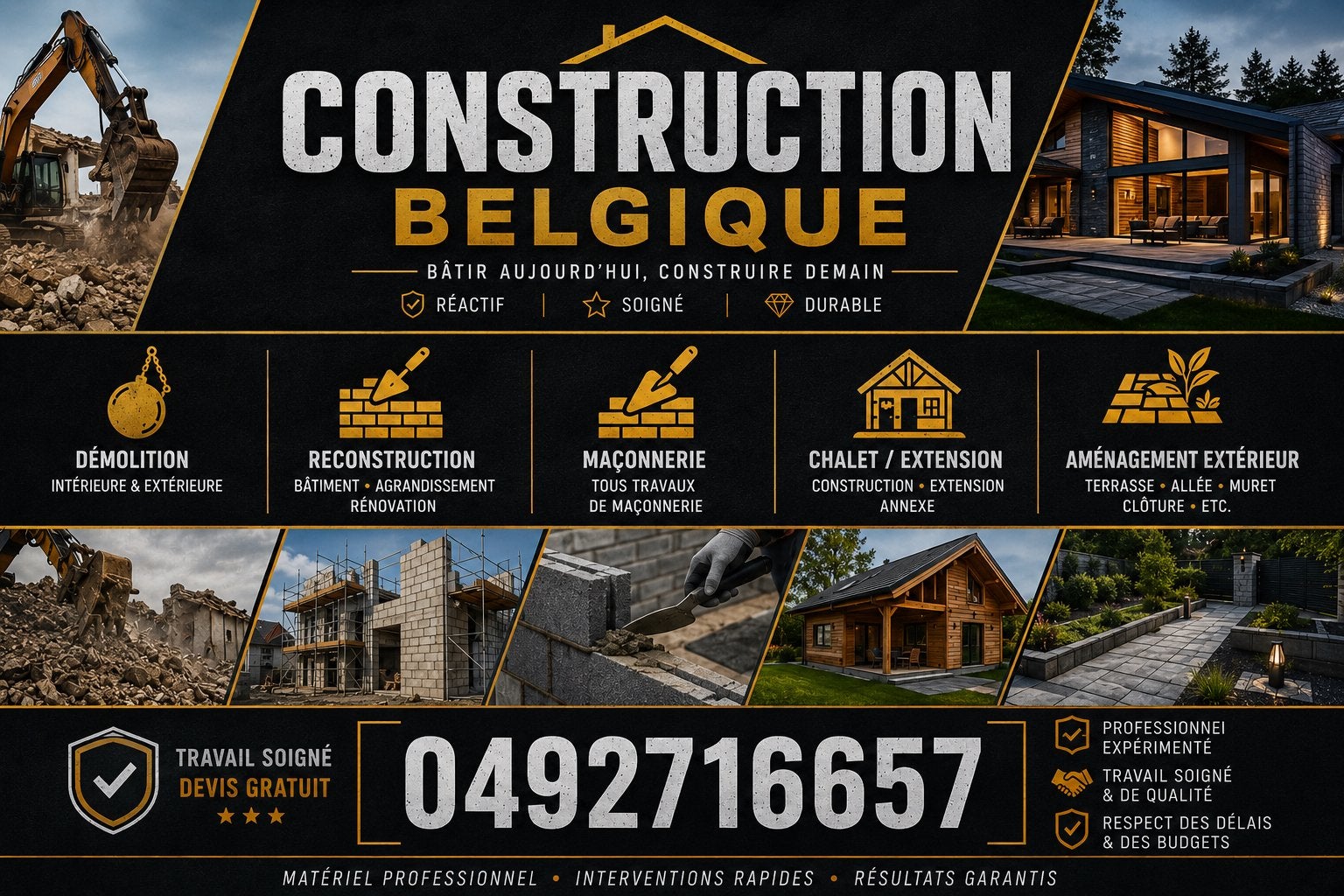 Demolition reconstruction, Tickets & Billets