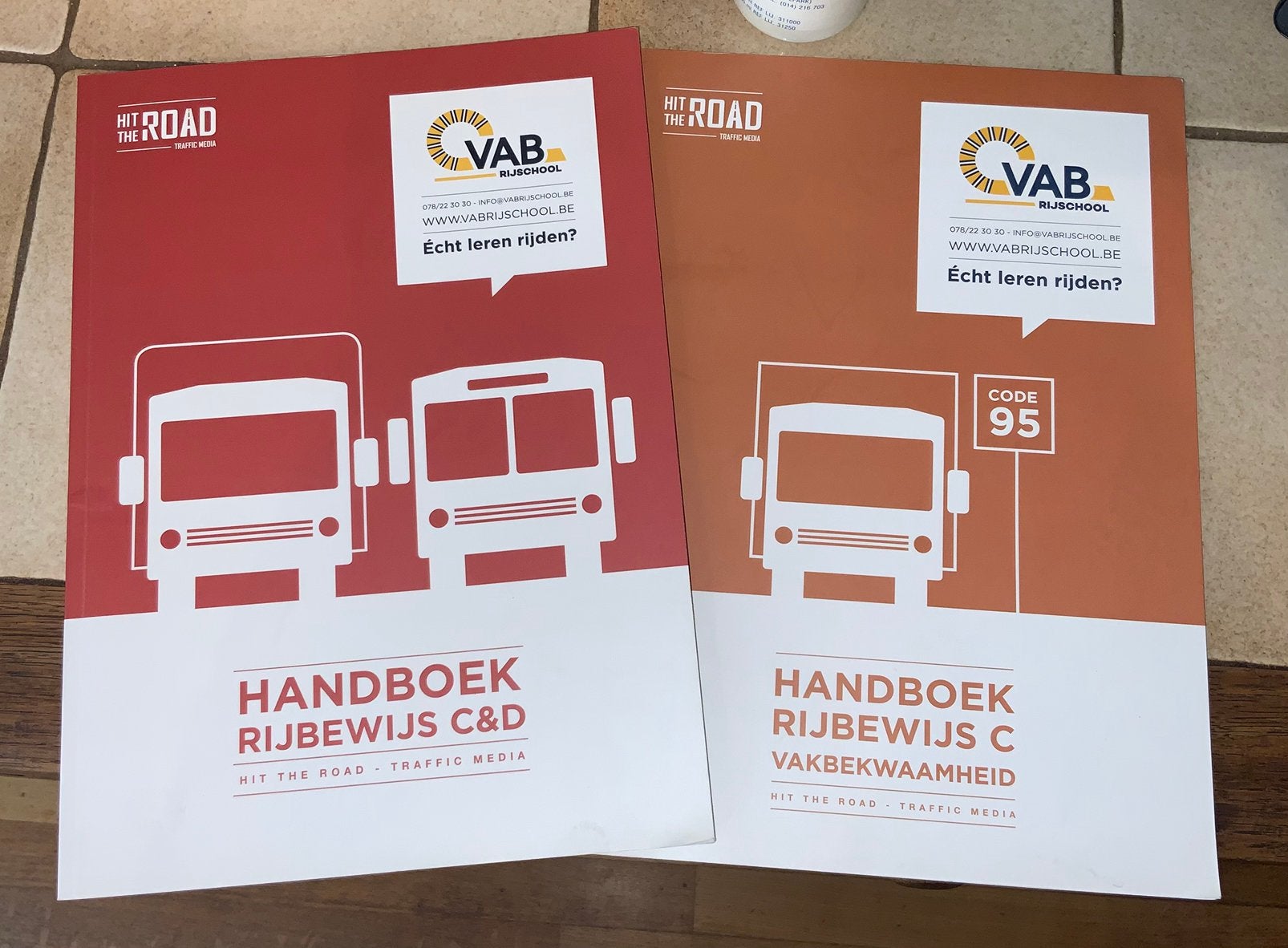 Manuel du permis de conduire de l'école de conduite C&D VAB, Livres, Livres d'étude & Cours, Enlèvement ou Envoi, Comme neuf, Ne s'applique pas