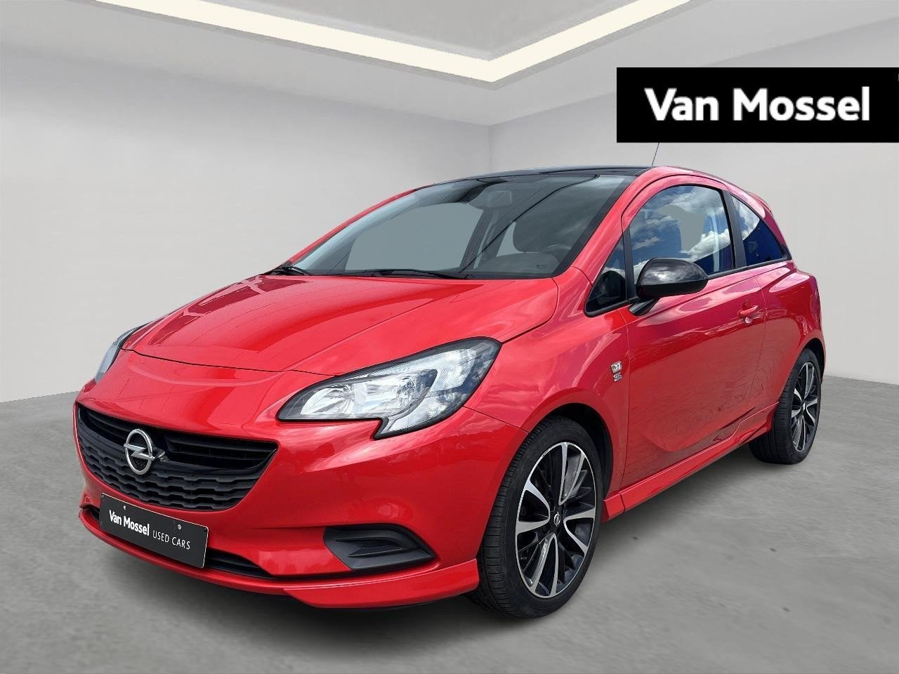 Opel Corsa 1.0 TURBO ecoFLEX MT6 90pk OPC Line, Autos, Rouge, Achat, 90 ch, Euro 6