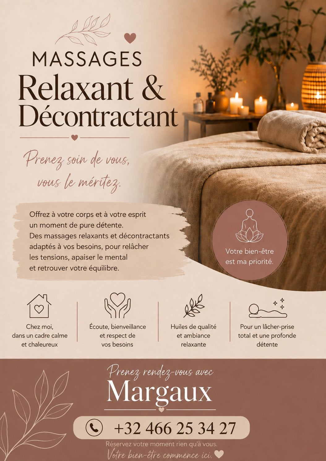 Massage bien-être, Enlèvement, Neuf, Soins