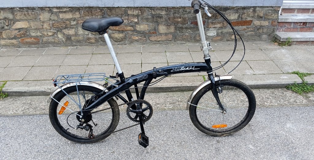 velo  pliant ,tout ok 7 vit 20 p.liege, Autres marques, Vitesses, Enlèvement, Utilisé