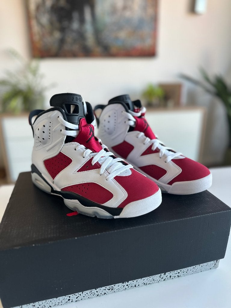Nike Air Jordan 6 Retro Carmine - nooit gedragen, Vêtements | Hommes, Neuf, Enlèvement ou Envoi, Autres couleurs, Jordan (Nike)