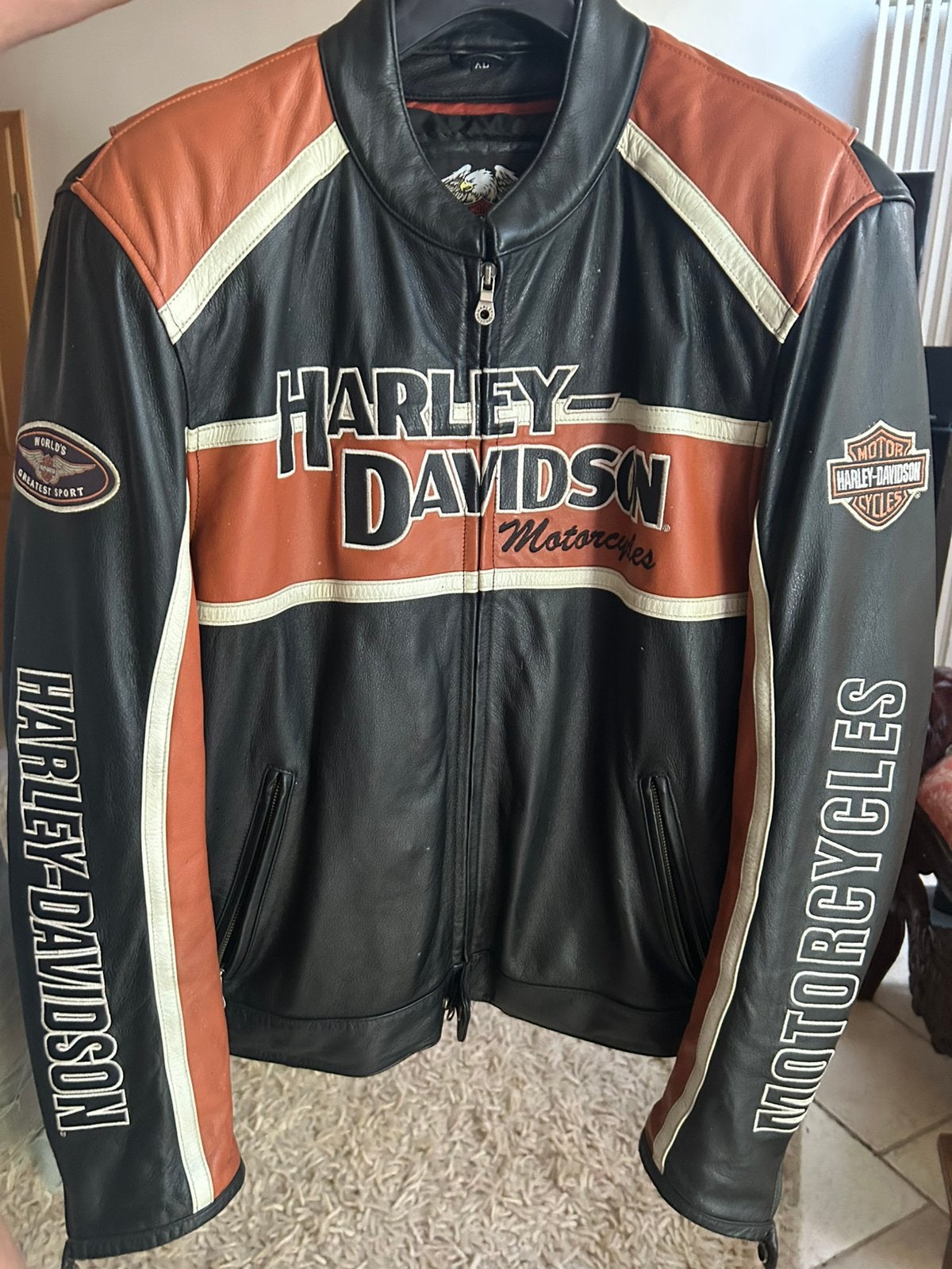 Harly-Davidson vest leder XL, Motoren, Kleding | Motorkleding, Ophalen of Verzenden