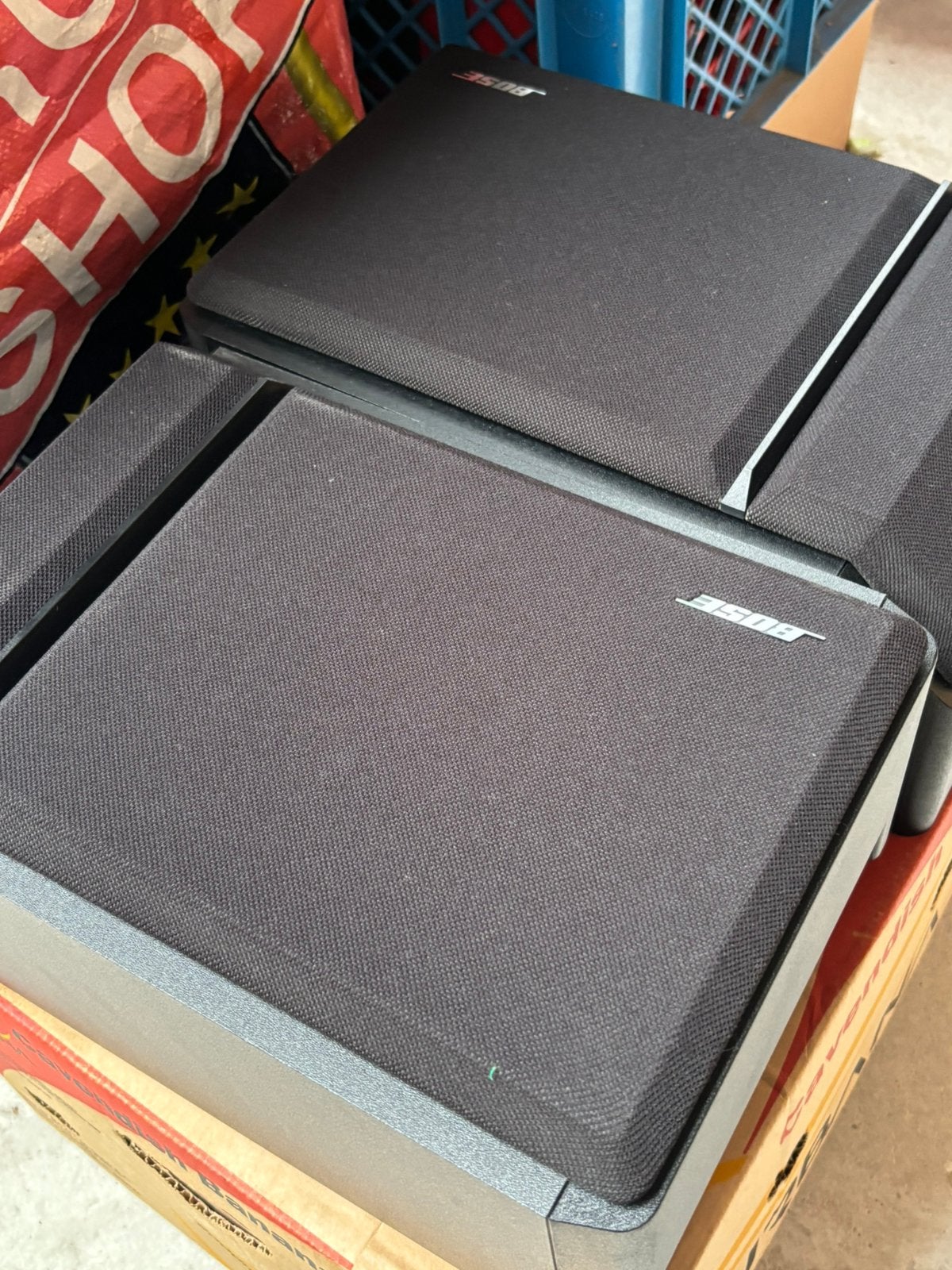 Bose serie 4 luidsprekers boxen, Audio, Tv en Foto, Luidsprekerboxen, Ophalen of Verzenden, Zo goed als nieuw, Bose