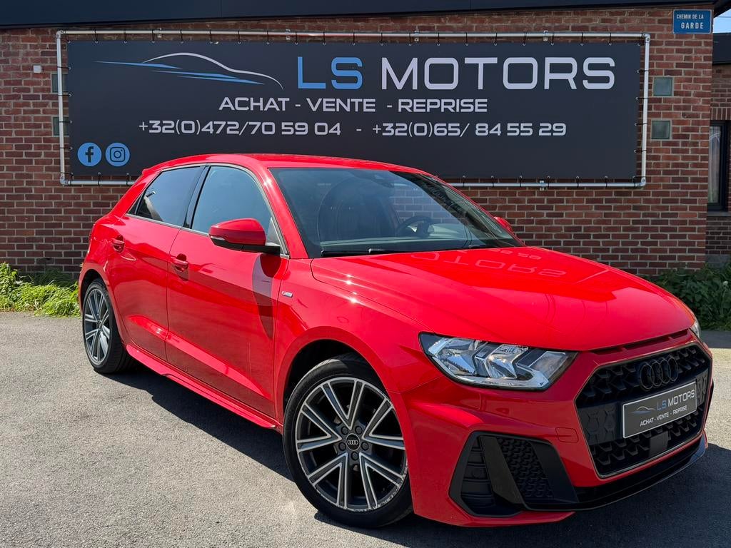 AUDI A1 Sportback FULL S-Line S-Tronic !, Autos, Audi, Rouge, Achat, A1, Entreprise