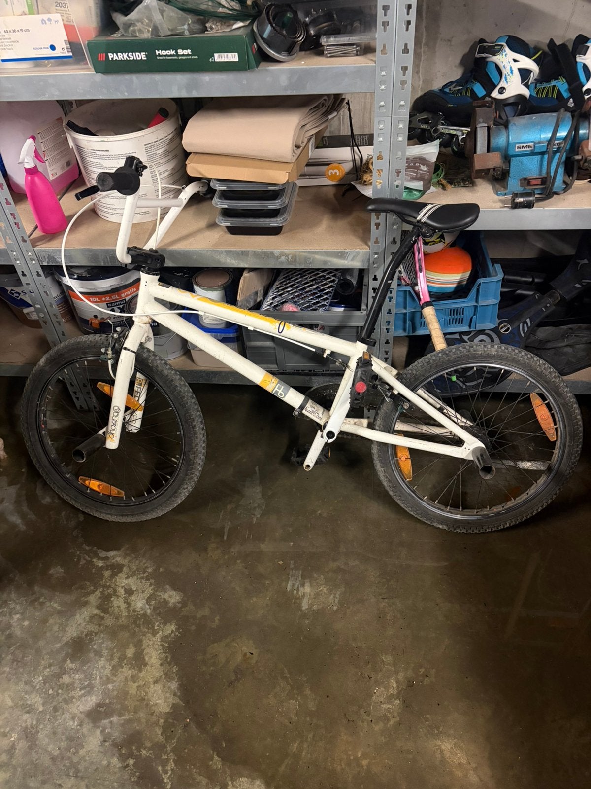 STUNT BMX, Fietsen en Brommers, Ophalen, Velgrem, Aluminium, Zo goed als nieuw