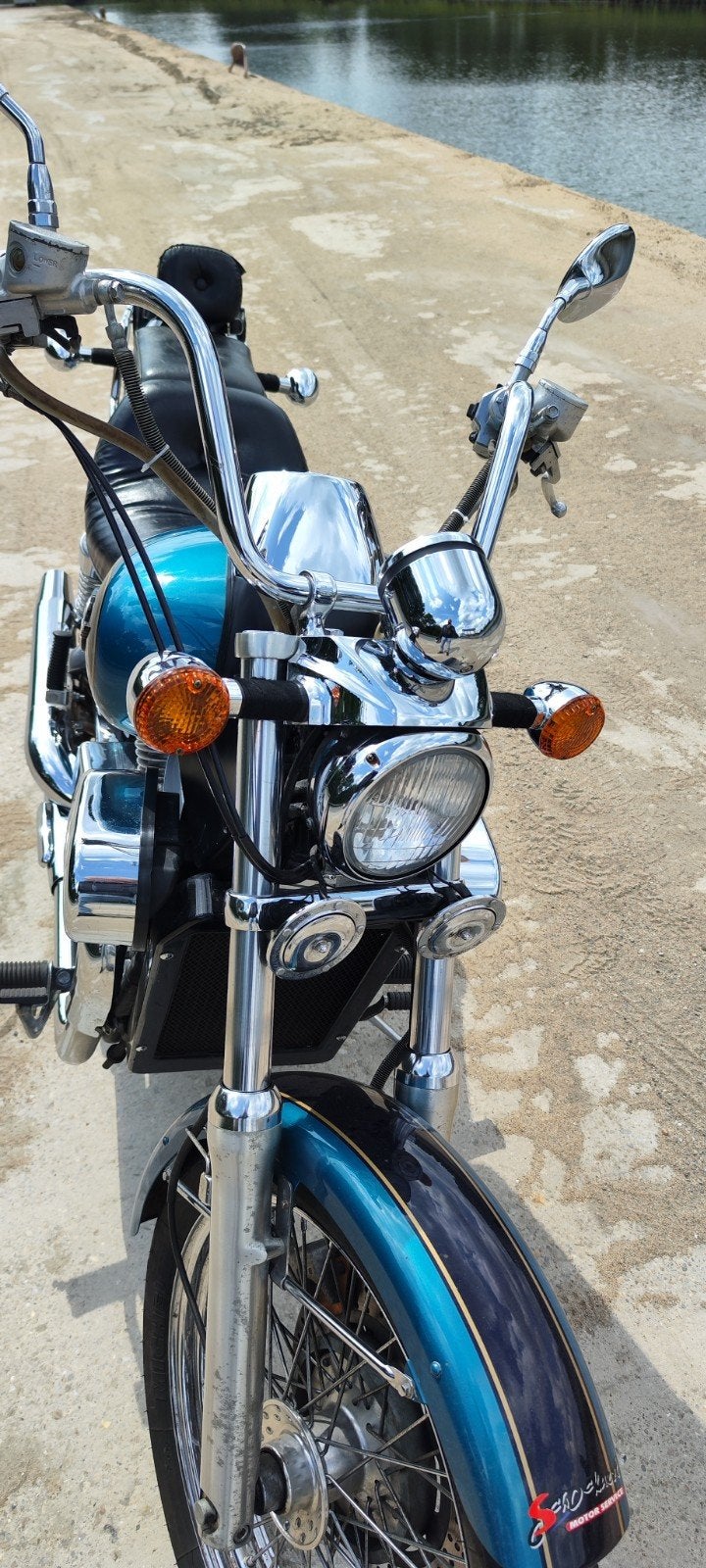 Kawasaki VN1500 Vulcan van 1996, Occasion, Chopper, 2 cylindres, Particulier