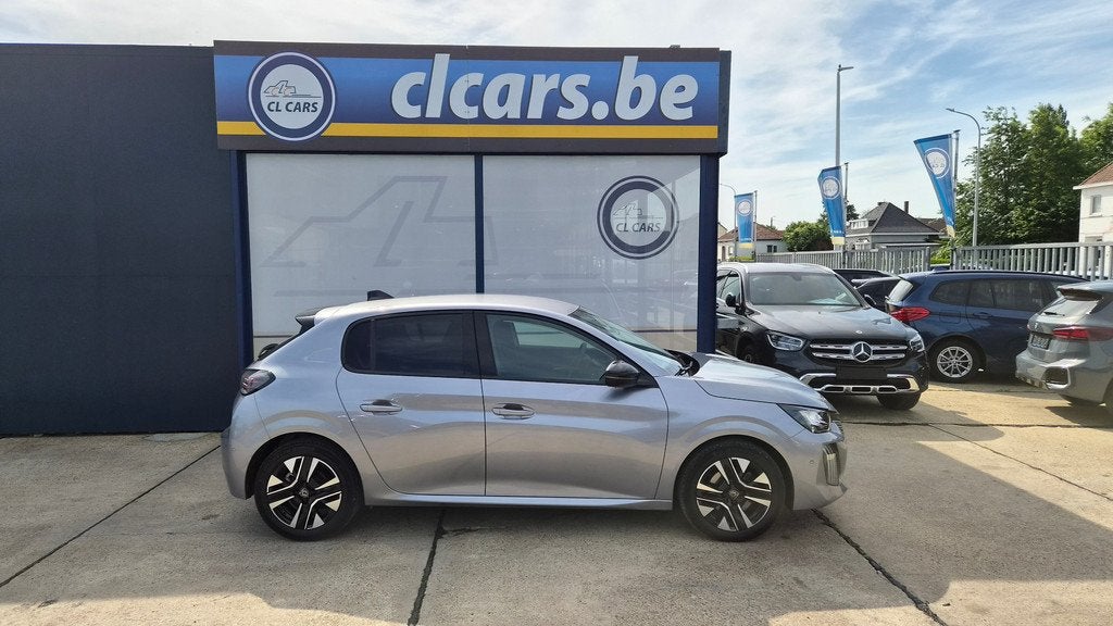 Peugeot 208 1.2Benzine/Navi/Camera/Bt/Cc/Lane, Argent ou Gris, Achat, Euro 6, Entreprise