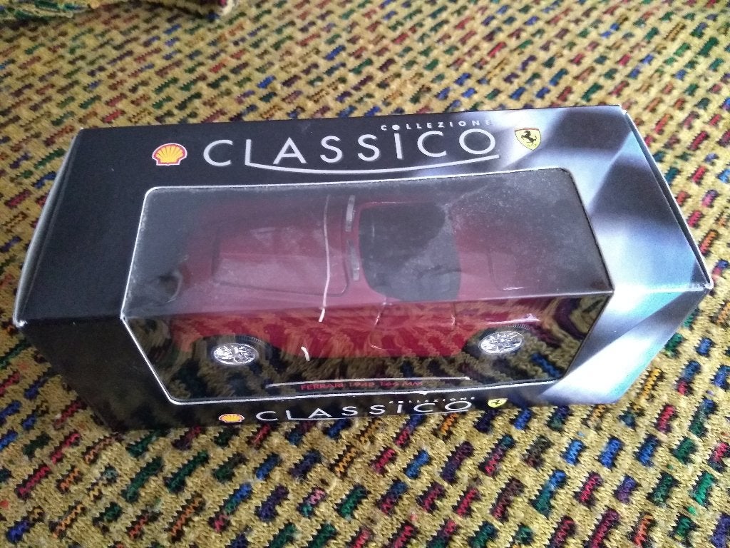 Ferrari 1948 166mm miniatuur auto sport cross classico, Ophalen of Verzenden, Zo goed als nieuw, Auto