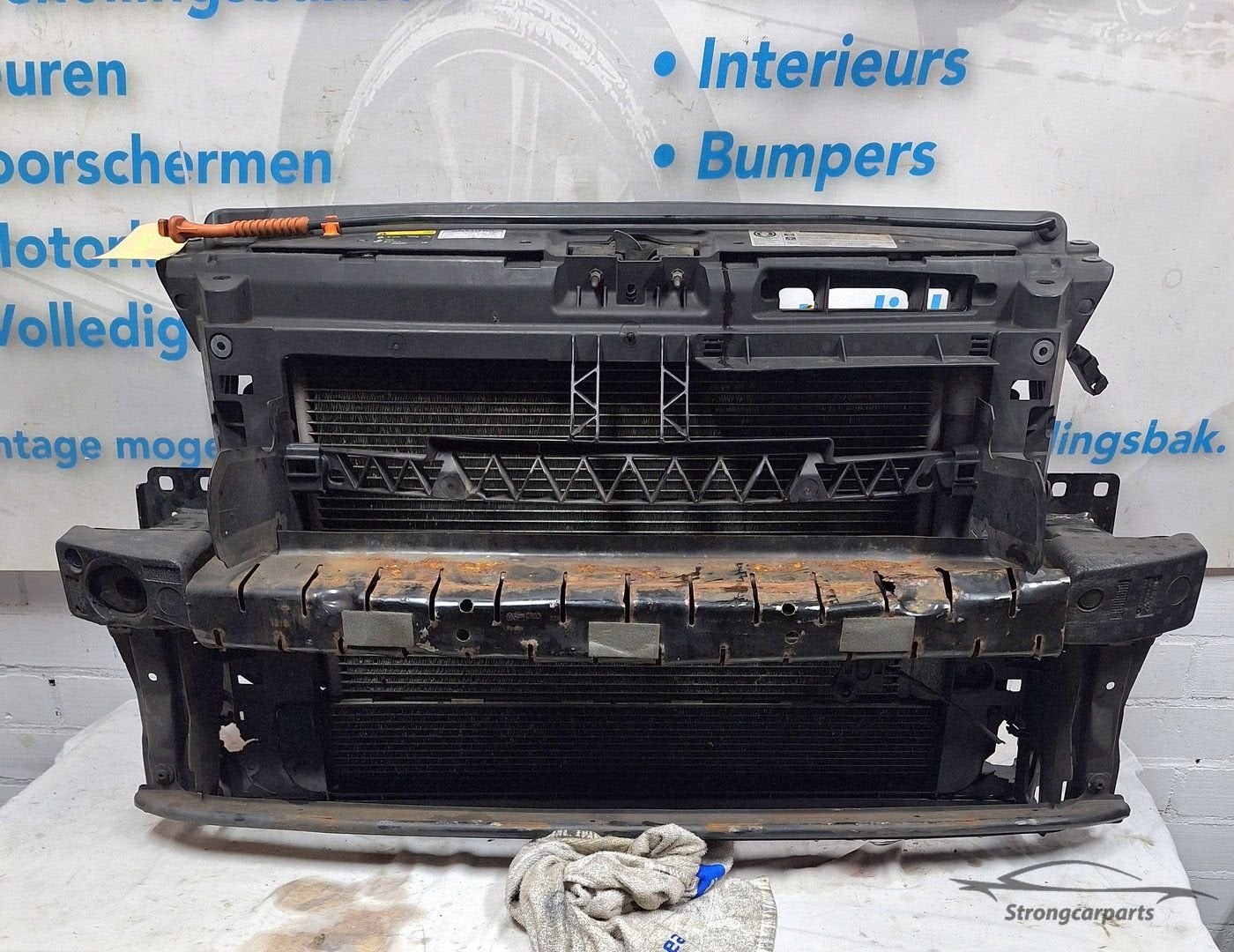 Koelerpakket compleet met front VW Polo 6R 6C 1.2tsi CBZ, Volkswagen, -, Utilisé, -
