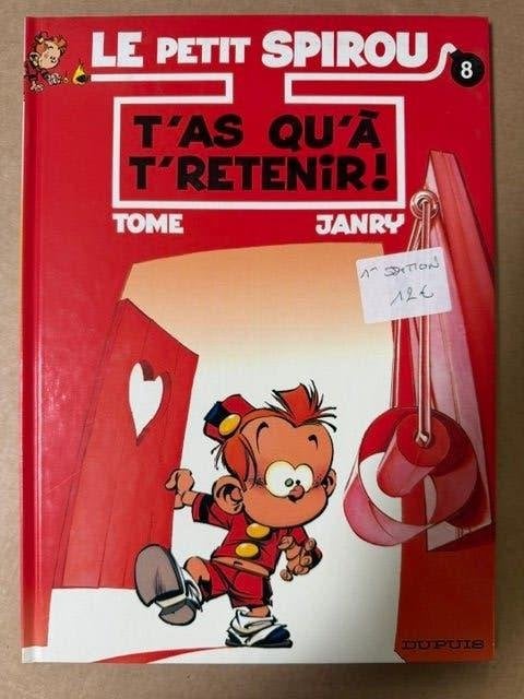 Le petit Spirou tome 8 EO, Enlèvement ou Envoi, Une BD, Comme neuf, Tome & Janry