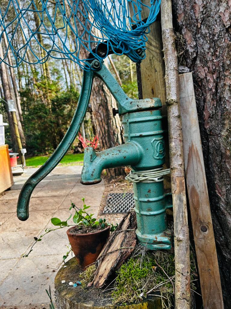 Oude waterpomp, Tuin en Terras, Waterpompen, Ophalen, Gebruikt