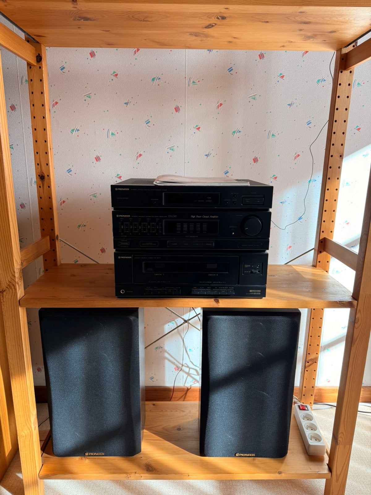 Vintage Pioneer hifi-systeem, Ophalen, Zo goed als nieuw