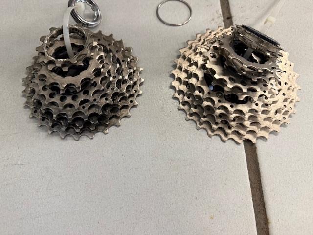 KOERSFIETS TANDWIEL CASSETTES, Ophalen, Gebruikt, Overige typen