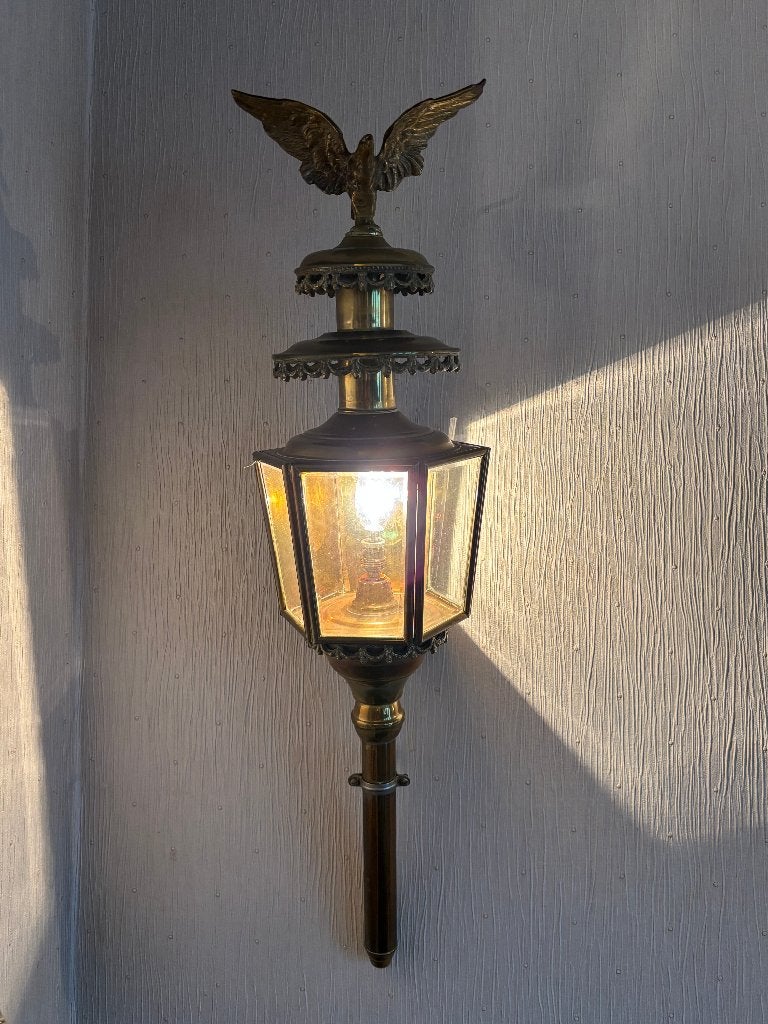 2 oude koetslampen, Antiek en Kunst, Antiek | Verlichting, Ophalen