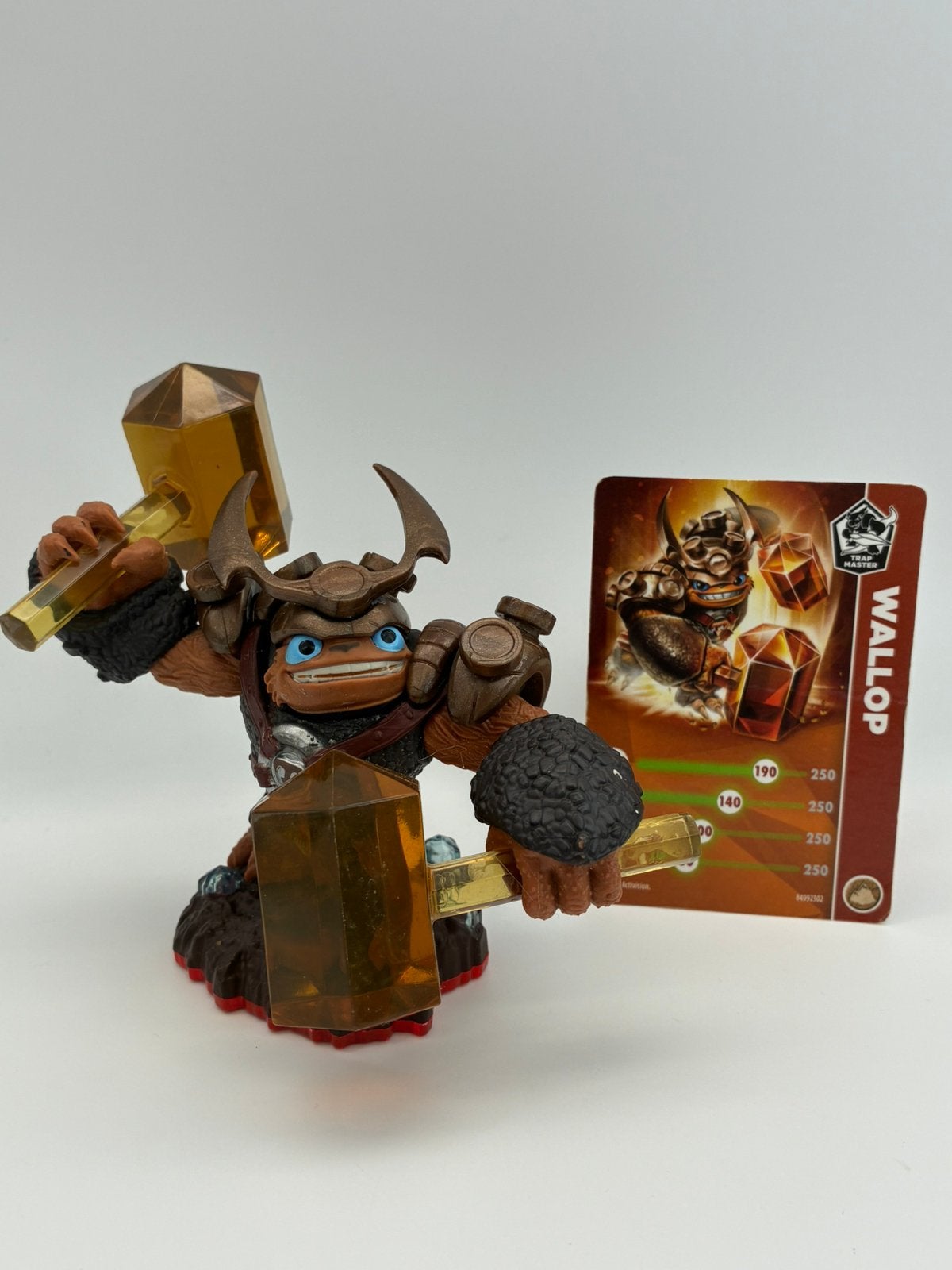 Skylanders Trap Team Wallop avec autocollant et carte, Consoles de jeu & Jeux vidéo, Jeux | Autre, Envoi, Comme neuf