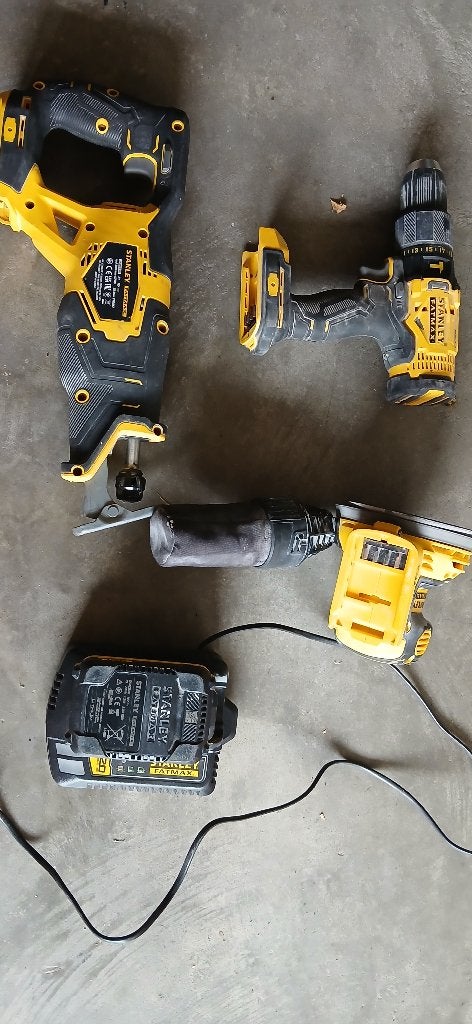 Set Stanley, Ophalen, Gebruikt, Accuboormachine, Stanley