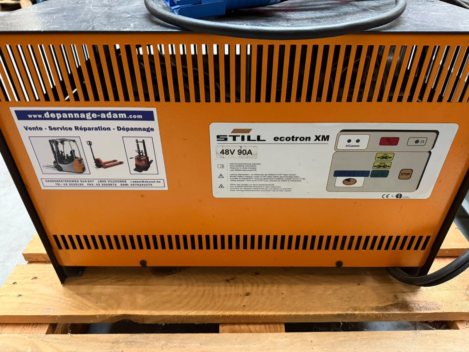 Lader forklift / heftruck Stil ecotron, Ophalen, Elektrisch, Heftruck