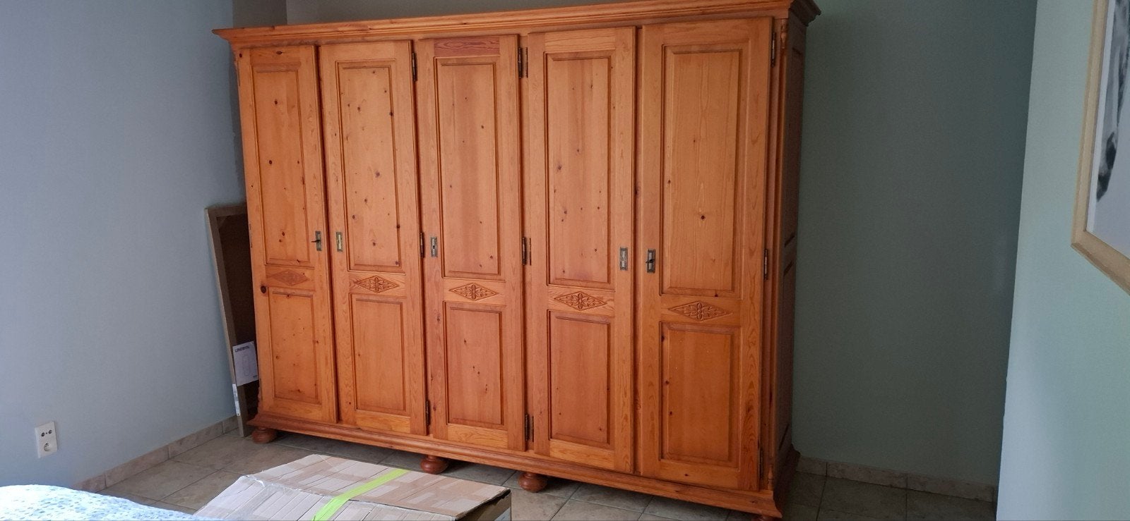 complete landelijke slaapkamer grenen, Huis en Inrichting, Ophalen