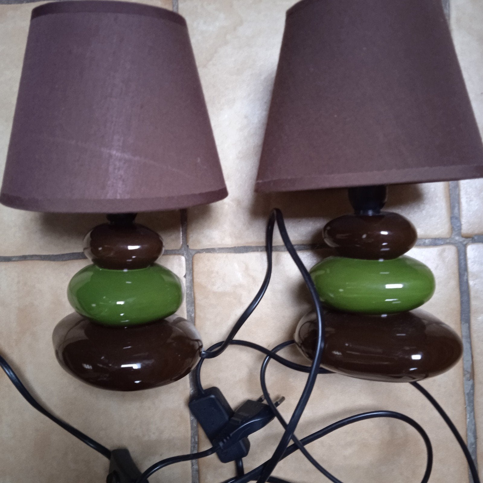 2 belles lampes de table à vendre, parfait état, Enlèvement ou Envoi